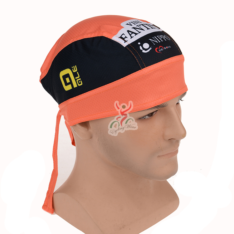 2015 Vini Fantini Bandana Ciclismo Arancione